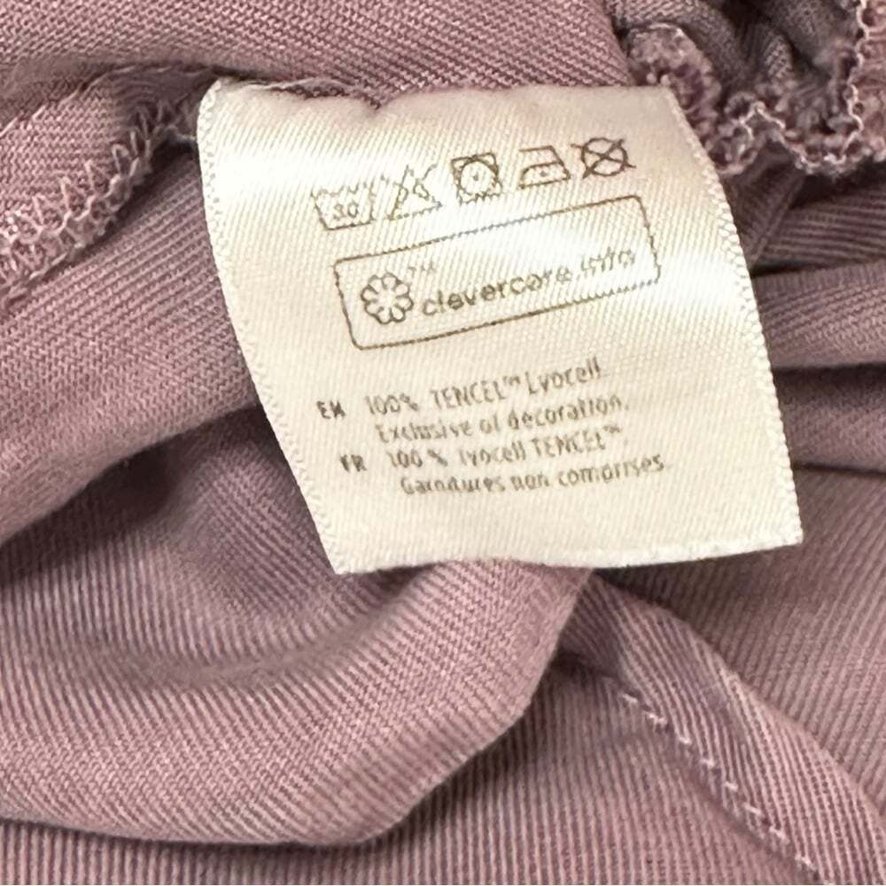 Tentree Cyprus Dress Women’s Size Large Purple 100% Tencel EcoCore Vacation - Picture 9 of 12